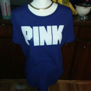 PINK Victoria's Secret Tops - Vs pink tee PINK Victoria's Secret Tops - Vs pink tee